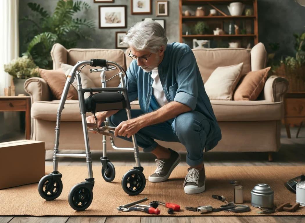Hoe onderhoud ik mijn rollator? - HalloVitaal