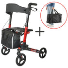 Rollator Plaza Lite + Opbergtas - HalloVitaal
