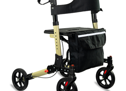 Scootplaza opvouwbare rollator Plaza Lite Comfort Beige