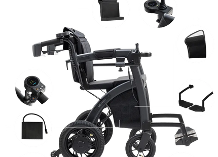 Rollz Motion Electric Rolstoel en rollator in 1